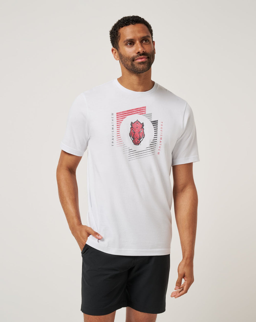 TravisMathew | Arkansas Underdogs Tee - White