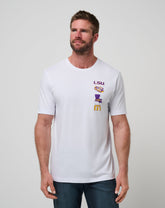 TravisMathew | LSU Playoffs 2.0 Tee - White