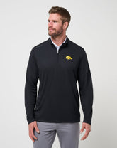 TravisMathew | Iowa Time To Tailgate Quarter Zip - Black