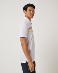 TravisMathew | USC Top Recruit Polo - White/Cardinal