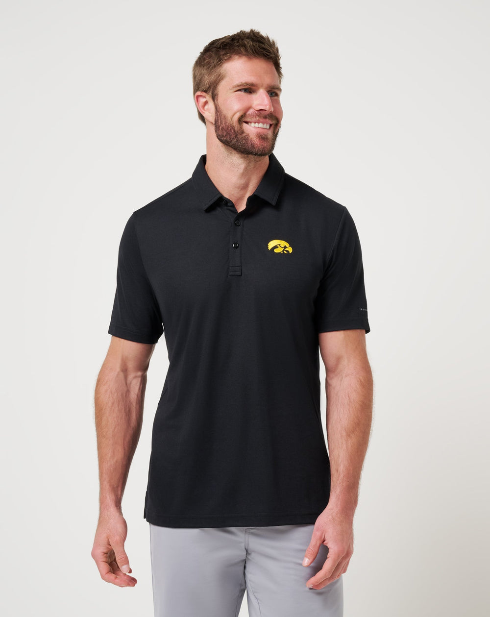 TravisMathew | Iowa School Pride Polo - Black
