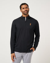 TravisMathew | ASU Time To Tailgate Quarter Zip - Black