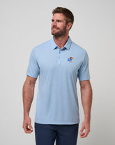 TravisMathew | Kansas School Pride Polo - Heather Blue