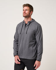 TravisMathew | Court Control Hoodie - Heather Dark Grey