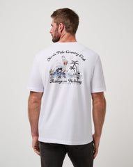 TravisMathew | Holly Jollies Tee - White