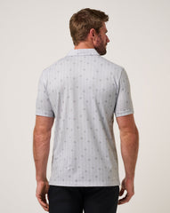 TravisMathew | Featherweight Deco Polo - Heather Light Grey