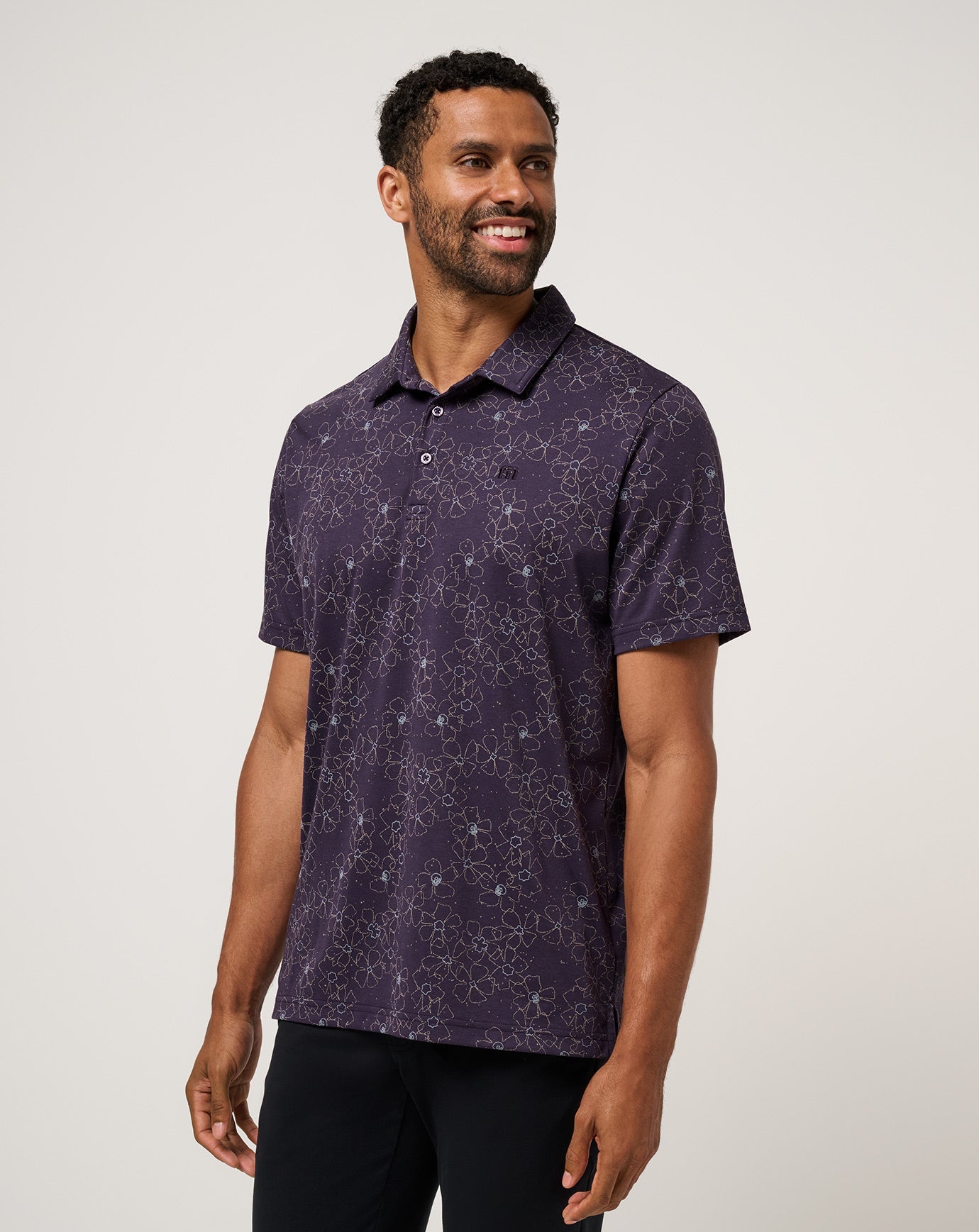 TravisMathew | Just My Type Polo - Purple Velvet