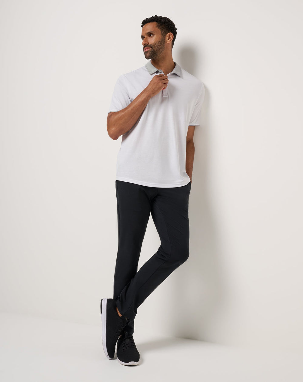 TravisMathew | All Day Social Club Polo - White