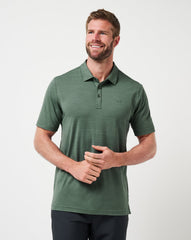 TravisMathew | The Heater Polo - Balsam Green