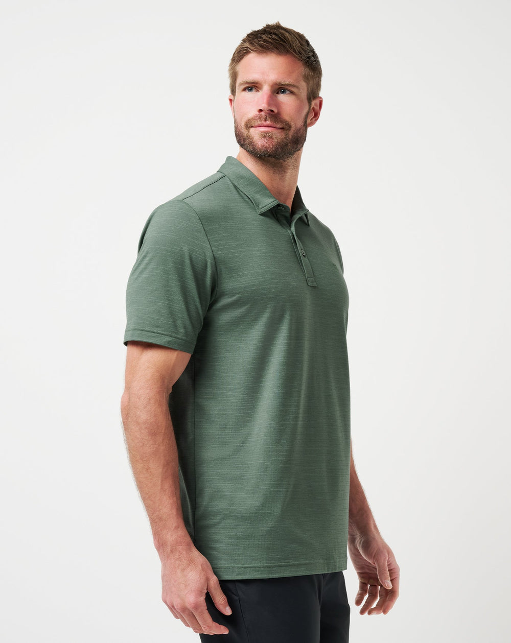 TravisMathew | The Heater Polo - Balsam Green