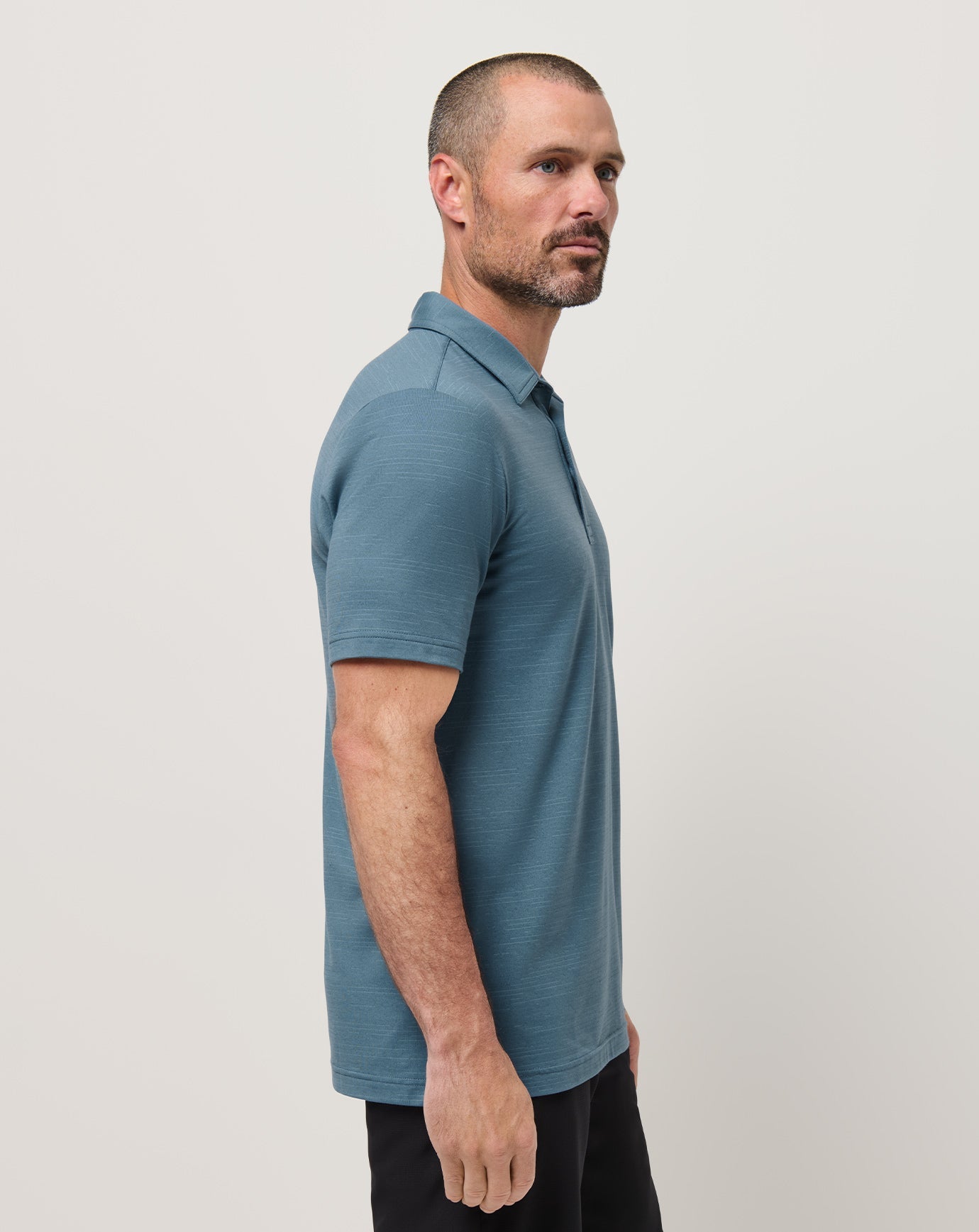 TravisMathew | The Heater Polo - Copen Blue