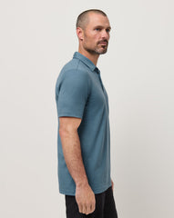 TravisMathew | The Heater Polo - Copen Blue