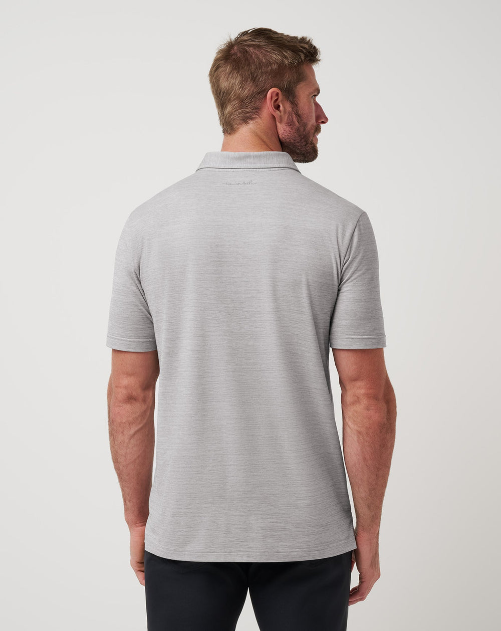 TravisMathew | The Heater Polo - Heather Microchip