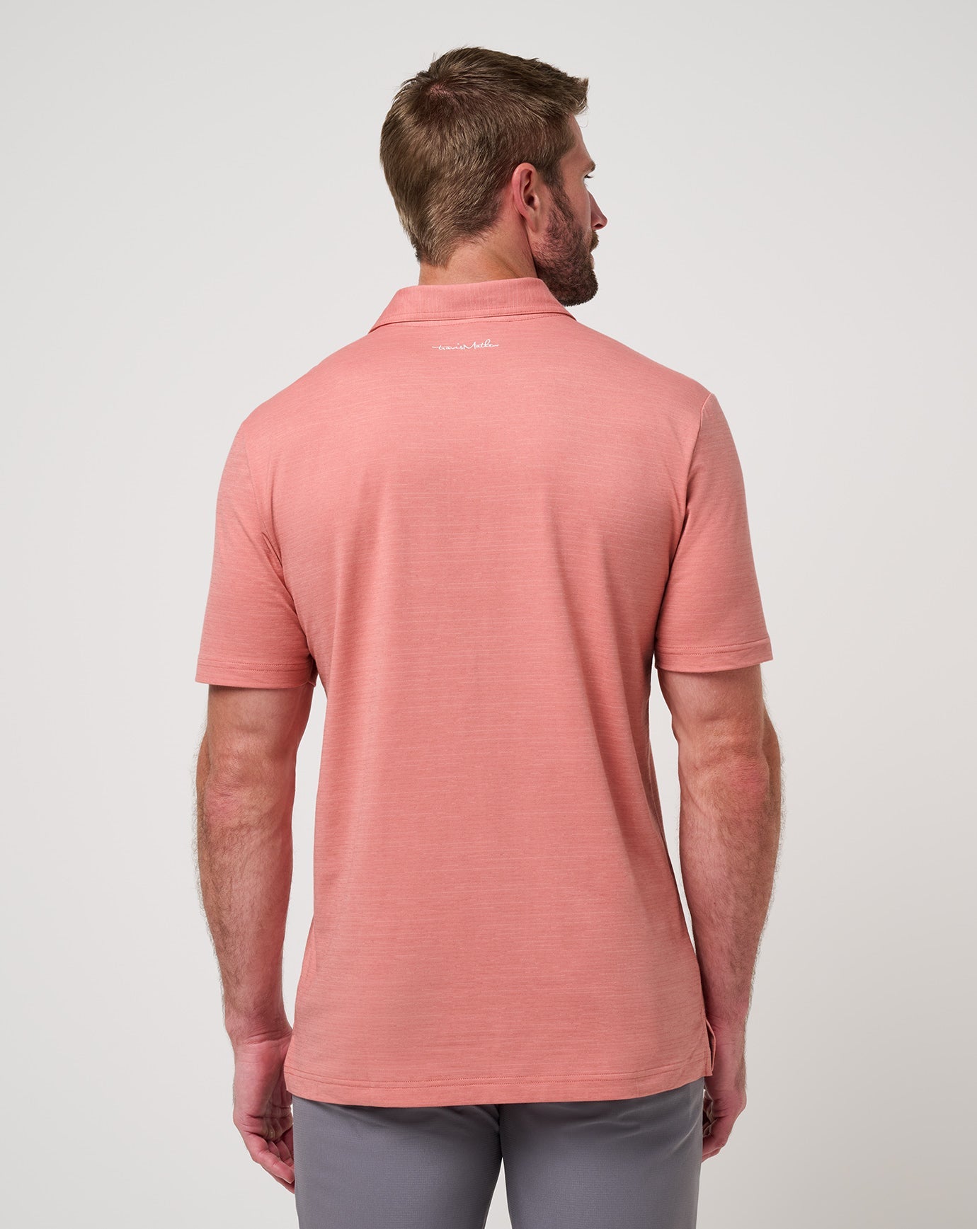 TravisMathew | The Heater Polo - Dusty Rose