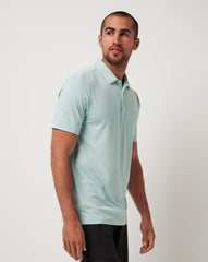 TravisMathew | The Heater Polo - Eggshell Blue