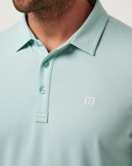 TravisMathew | The Heater Polo - Eggshell Blue