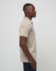TravisMathew | Deserted Cove Polo - Oxford Tan