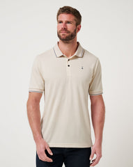 TravisMathew | Happier Hour Polo - Birch