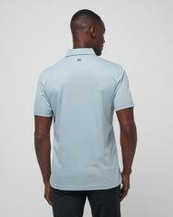 TravisMathew | Fresh Catch Polo - Heather Dusty Blue