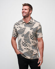 TravisMathew | Paper Tiger Polo - Oxford Tan