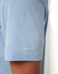 TravisMathew | Philadelphia Phillies Playoff Pitch Polo - Heather Blue