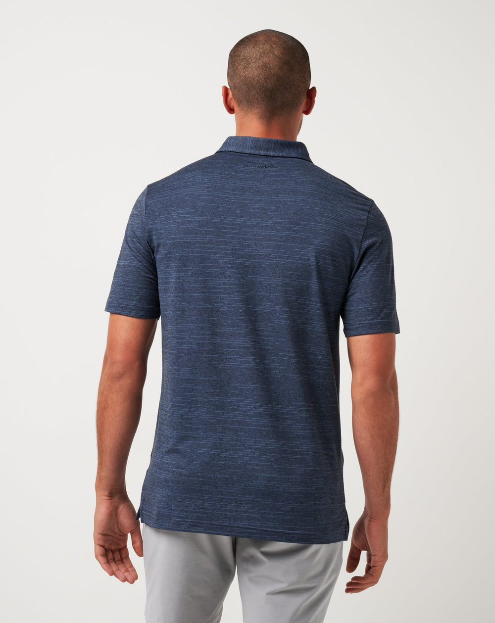 TravisMathew | New York Yankees The Heater Polo - Vintage Indigo/Black