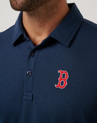 TravisMathew | Boston Red Sox Playoff Pitch Polo - Navy
