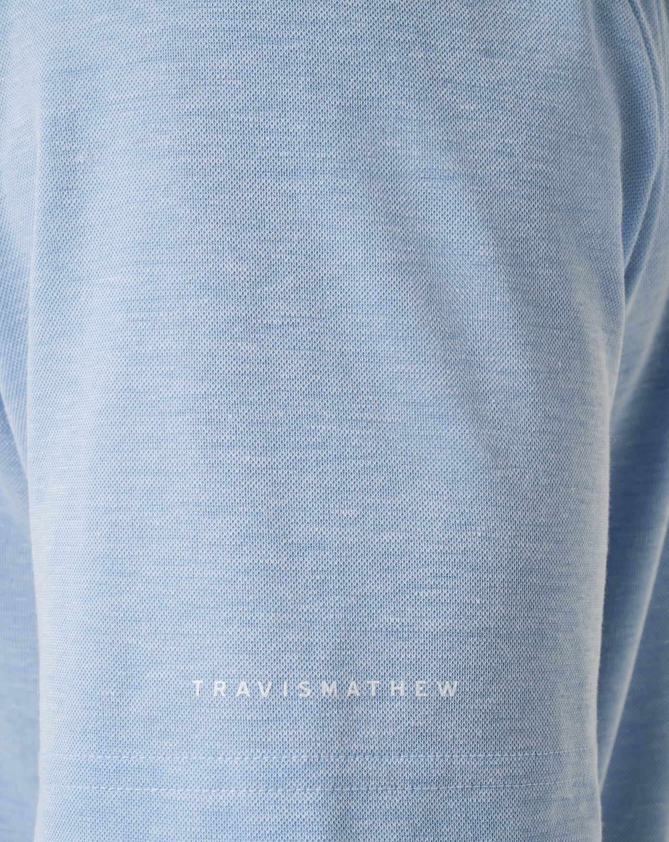TravisMathew | Texas Rangers Playoff Pitch Polo - Heather Blue