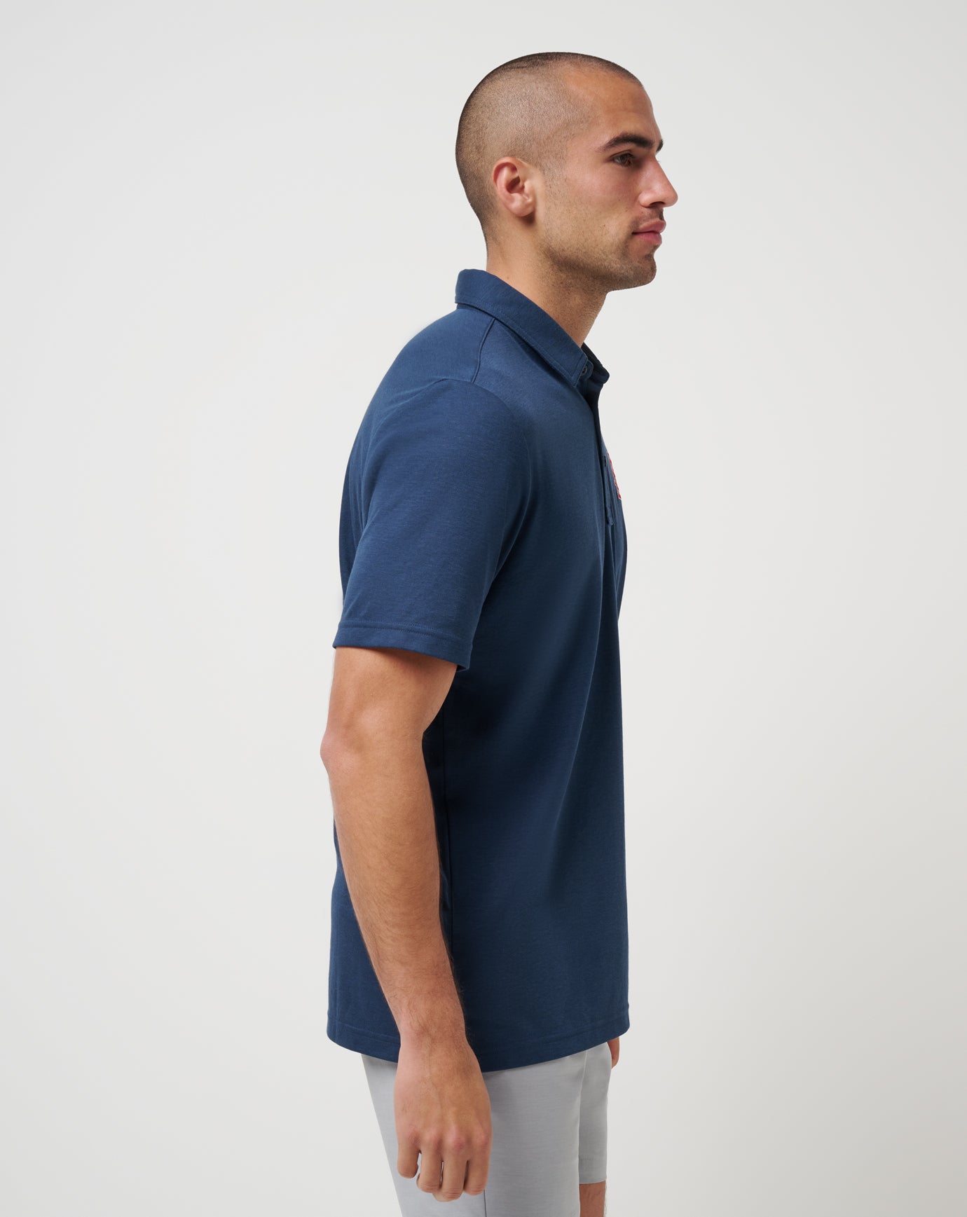 TravisMathew | St Louis Cardinals Playoff Pitch Polo - Navy