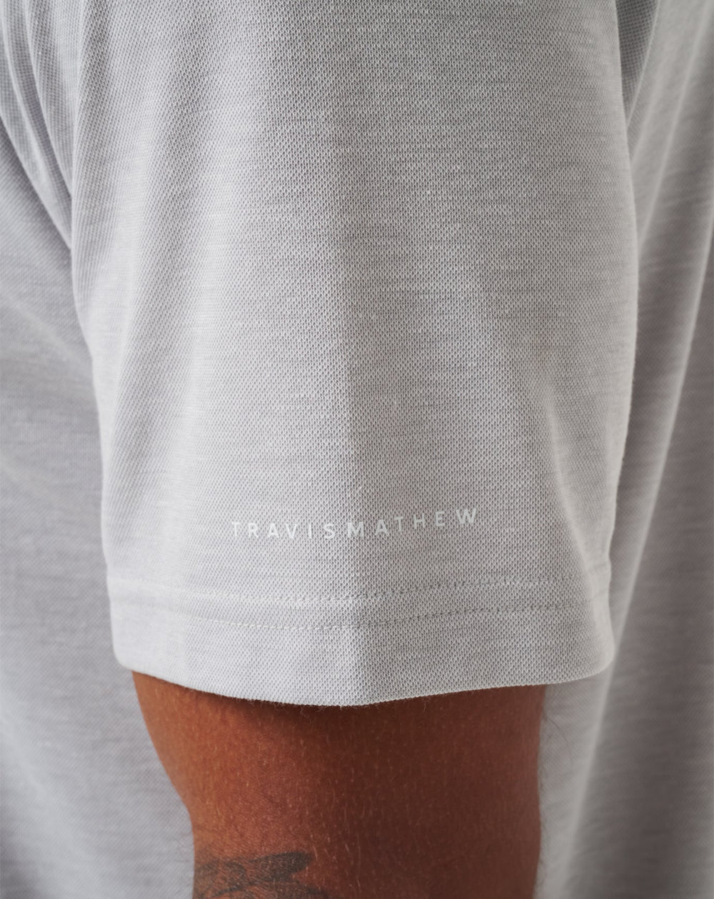 TravisMathew | San Francisco Giants Playoff Pitch Polo - Heather Grey