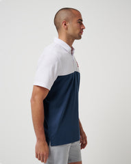 TravisMathew | Boston Red Sox Home Run Leader Polo - White/Navy