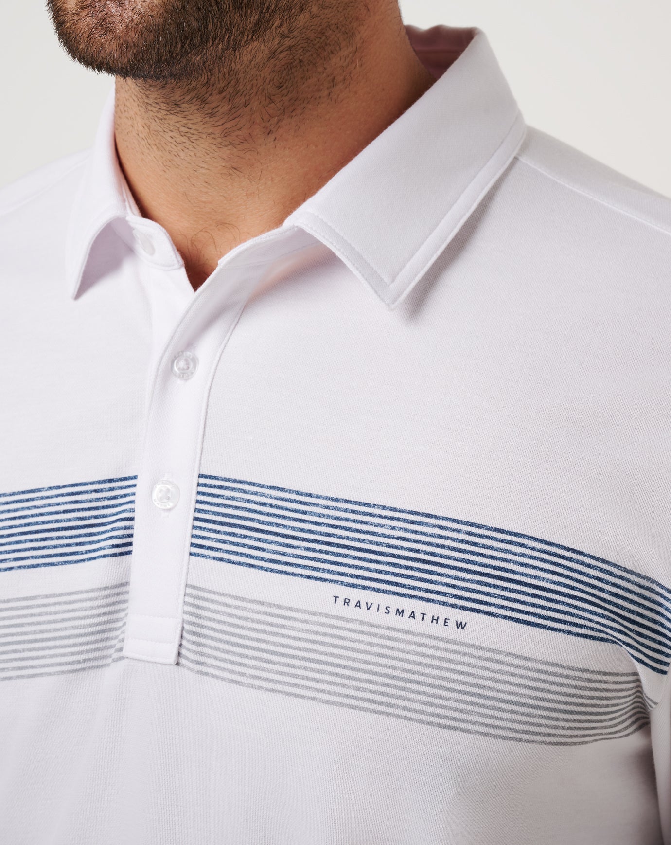 TravisMathew | Boston Red Sox Top Recruit Polo - White