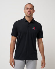 TravisMathew | Arizona Diamondbacks Playoff Pitch Polo - Black