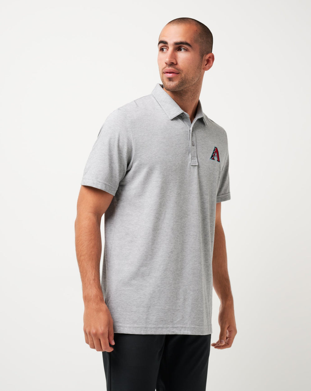 TravisMathew | Arizona Diamondbacks The Zinna Polo - Heather Grey