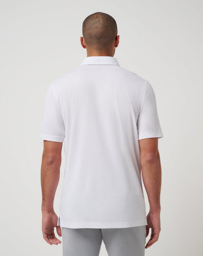 TravisMathew | Cincinatti Reds Top Recruit Polo - White