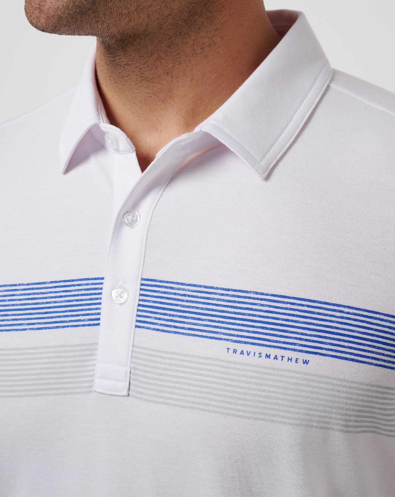 TravisMathew | Cincinatti Reds Top Recruit Polo - White