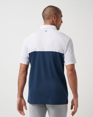 TravisMathew | Atlanta Braves Home Run Leader Polo - White/Navy