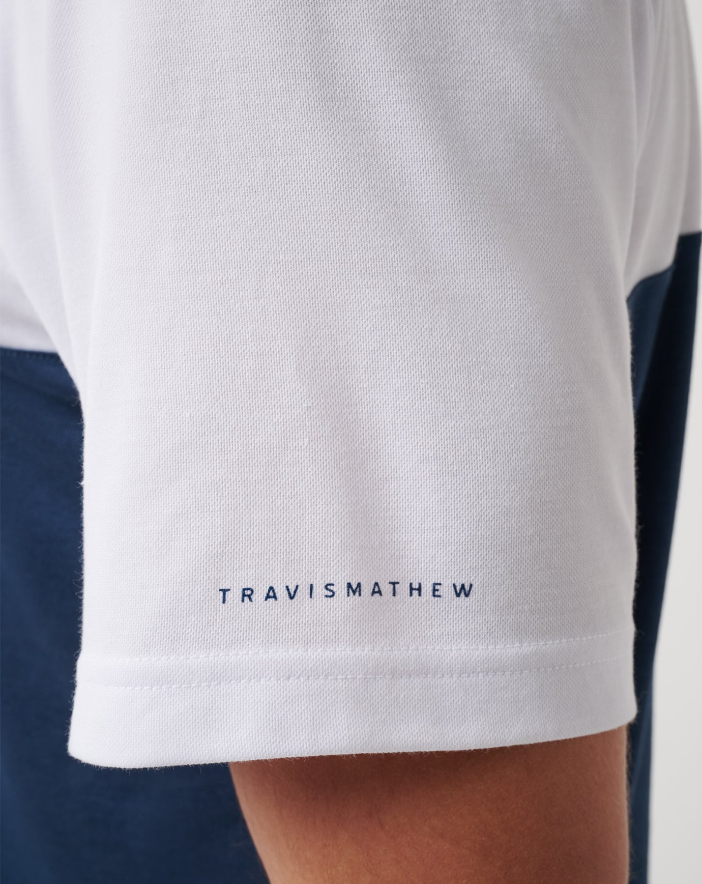 TravisMathew | Atlanta Braves Home Run Leader Polo - White/Navy