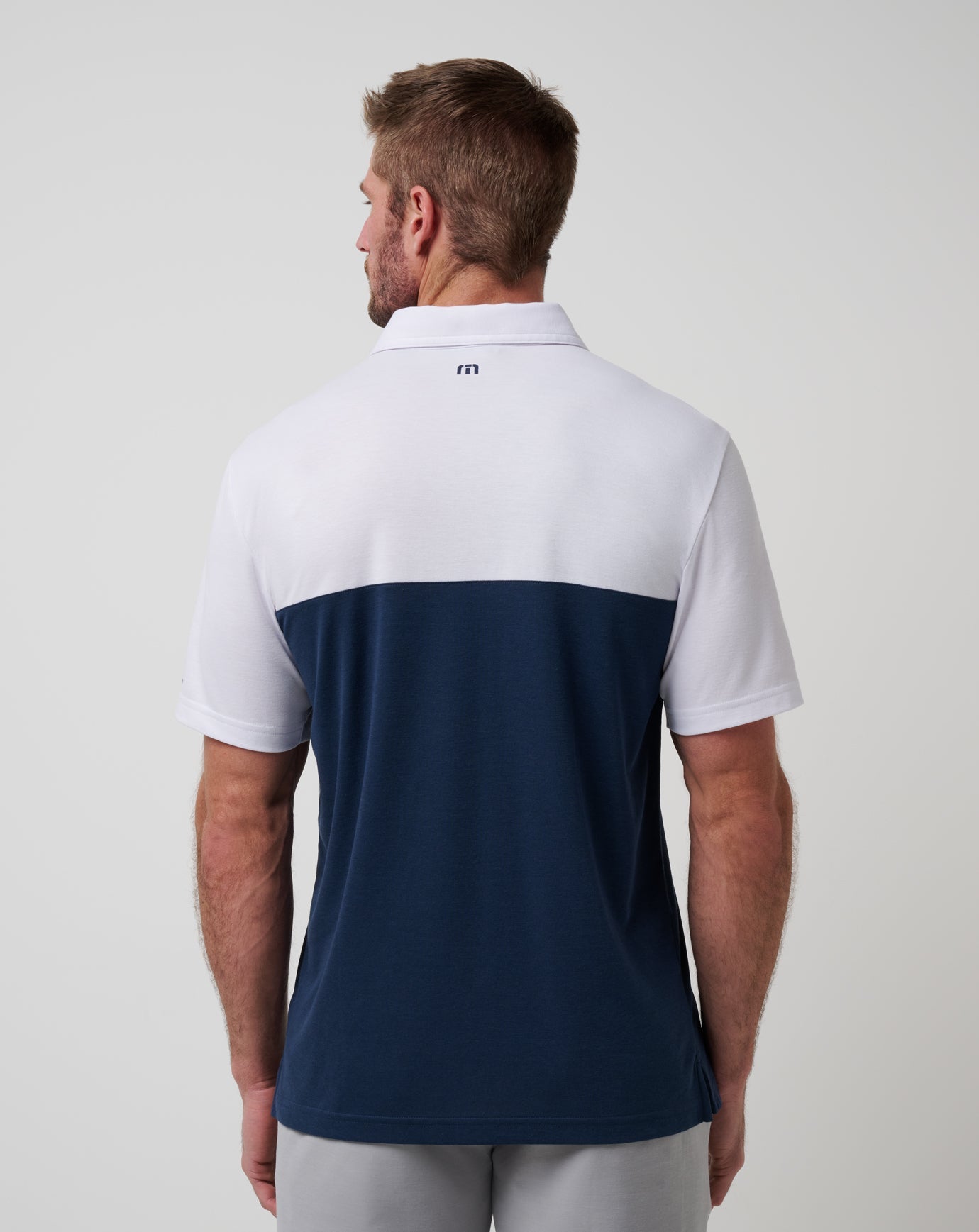 TravisMathew | Cleveland Guardians Home Run Leader Polo - White/Navy