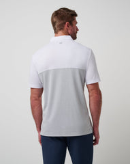 TravisMathew | Philadelphia Phillies Home Run Leader Polo - White/Heather Grey