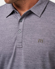 TravisMathew | USC The Heater Polo - Heather Microchip