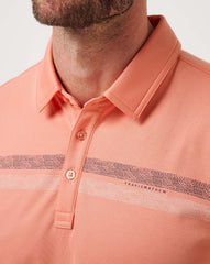 TravisMathew | Roaming Routes Polo - Terra Cotta