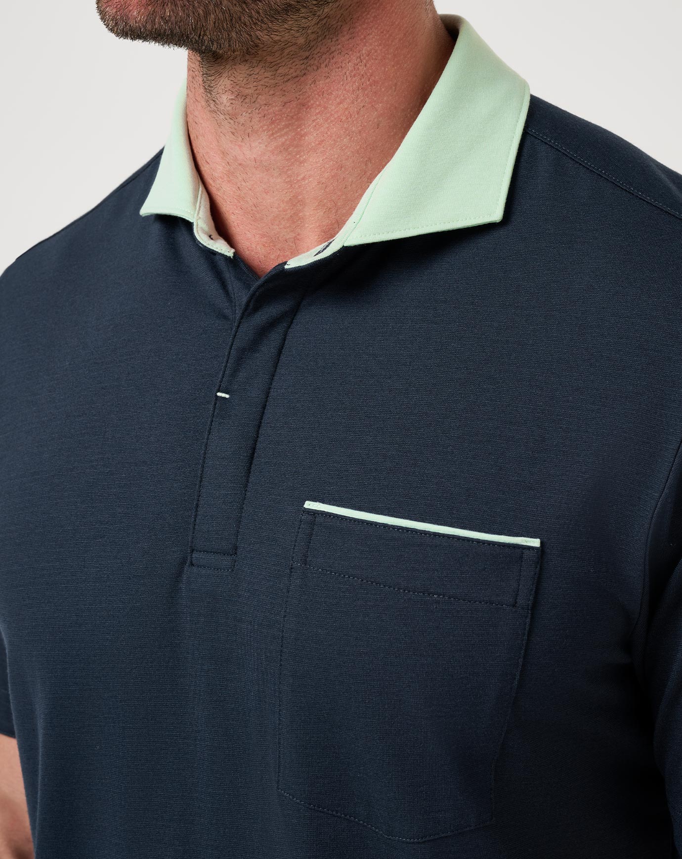 TravisMathew | Fairway To Heaven Polo - Total Eclipse