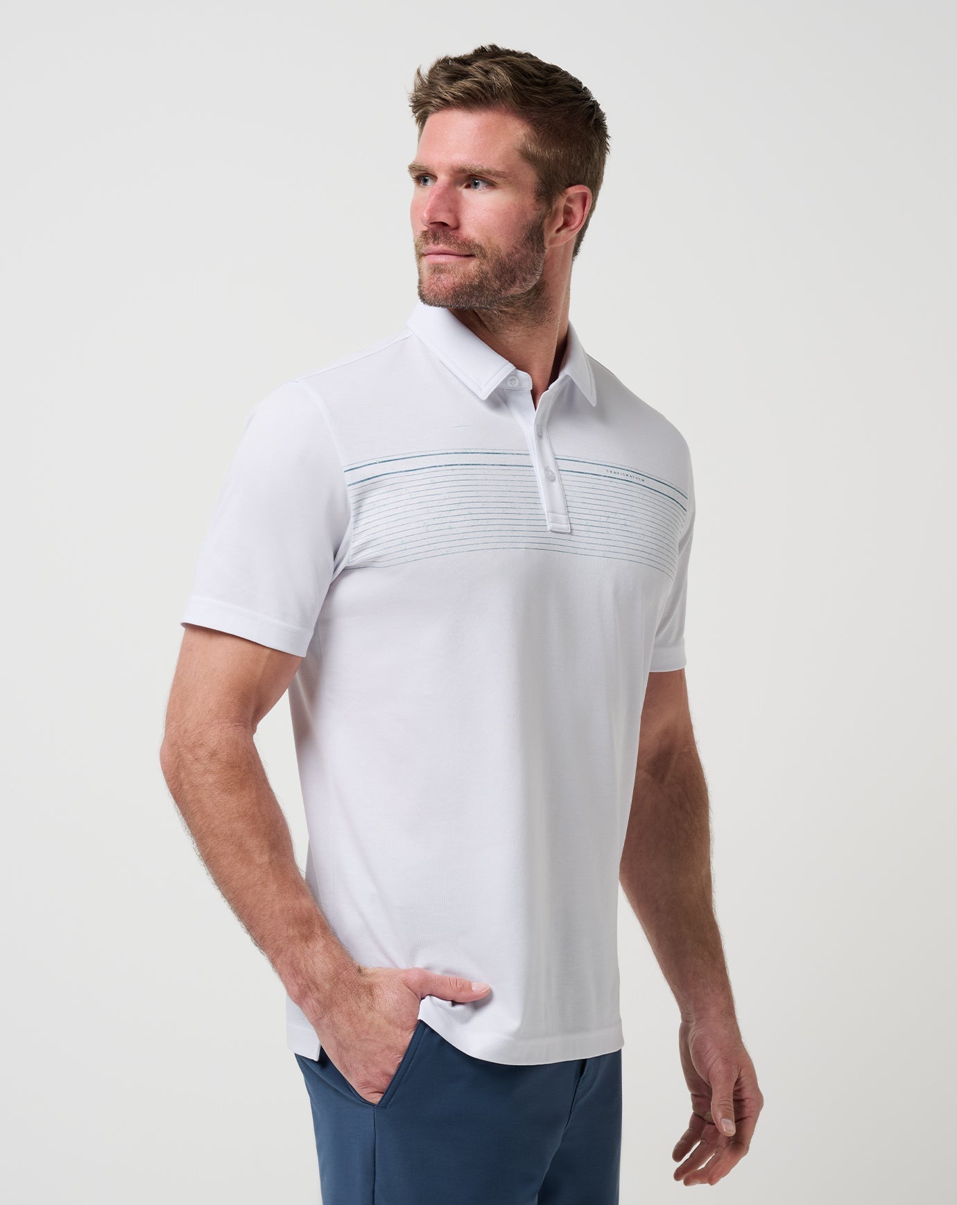 TravisMathew | Overstay Polo - White