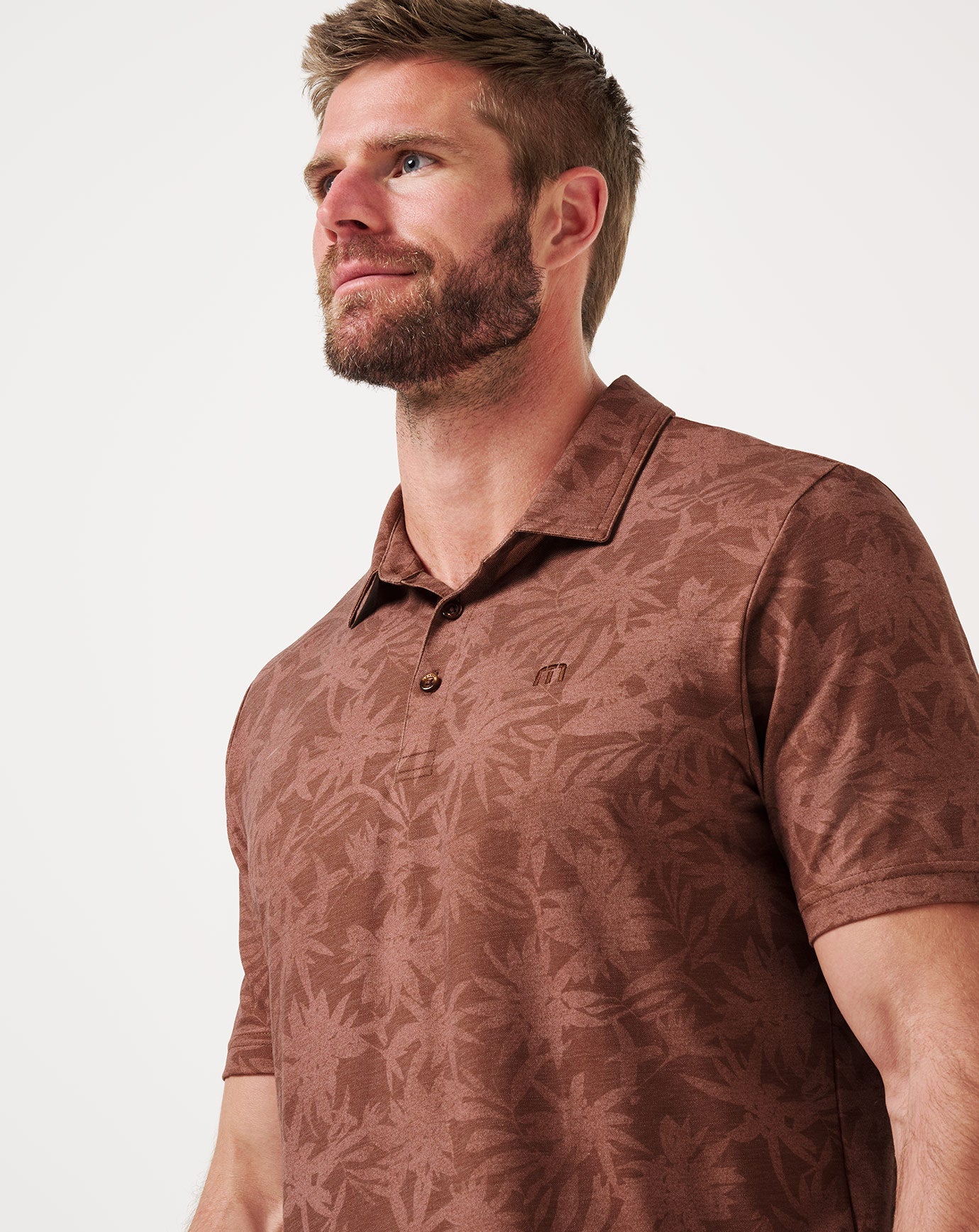TravisMathew | Featherweight Ticket Polo - Maple
