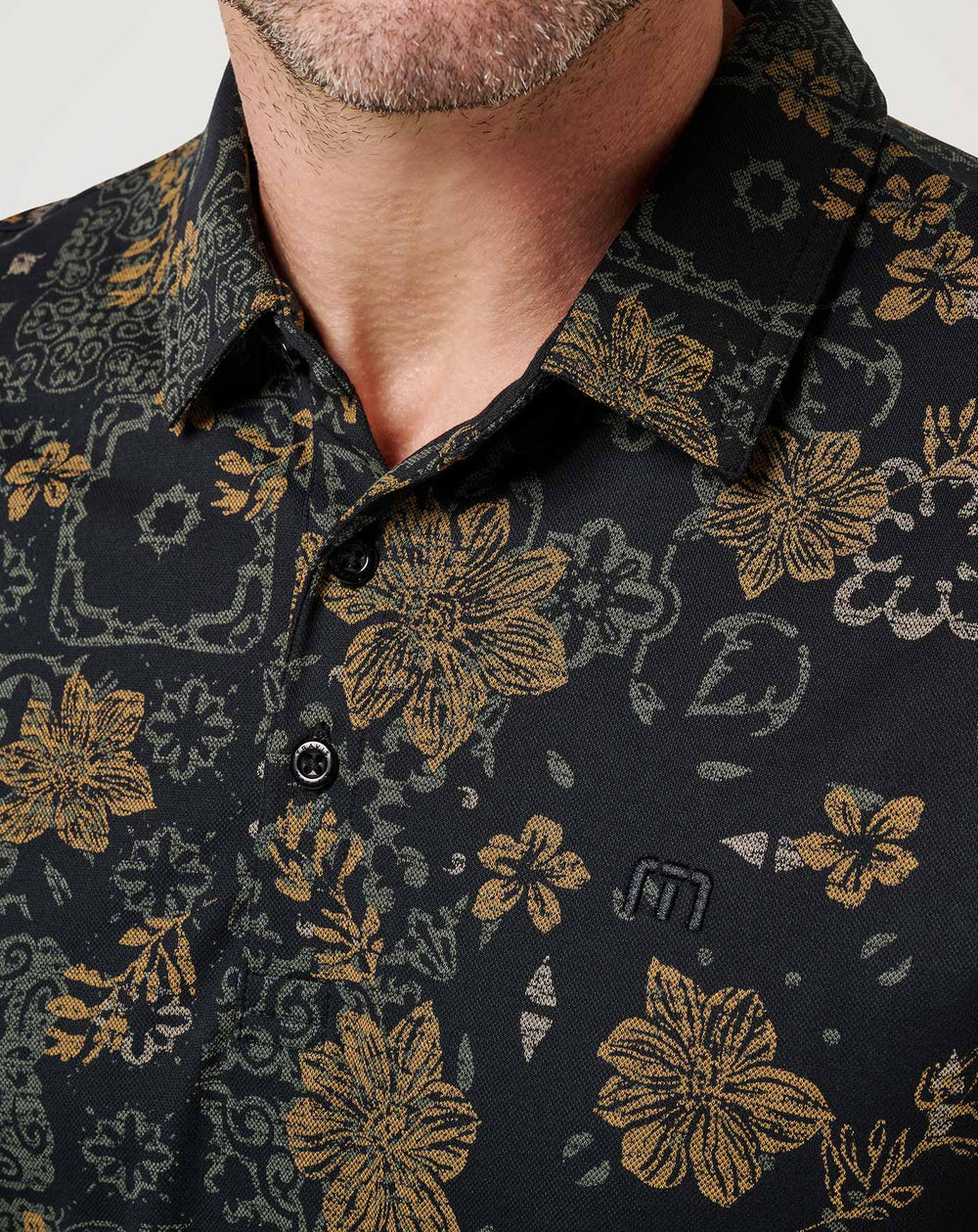 TravisMathew | Speaking My Language Polo - Black