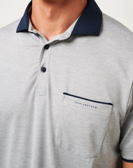TravisMathew | Call It Off Polo - Heather Medium Grey