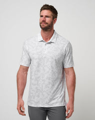 TravisMathew | Featherweight Steep Wave Polo - White