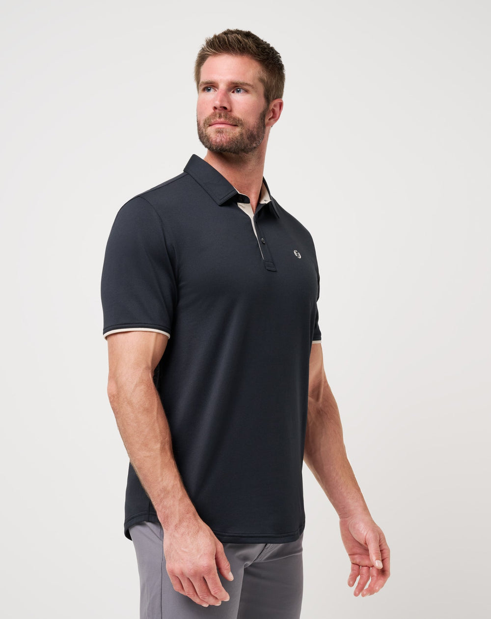 TravisMathew | Featherweight On The Grind Polo - Black