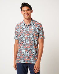 TravisMathew | Featherweight Sands Polo - Heather Medium Grey